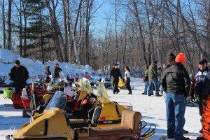 2015 Antique & Vintage Snowmobile Show on Saturday, February 28th at the Crossroads in Marquette, Michigan.