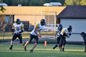 Gwinn Modeltowners Varsity Football 2015 vs Westwood Patriots