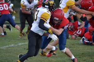Making plays against Westwood!