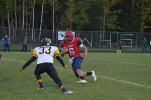 Going for the tackle!