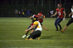 Going down with the Westwood Varsity Football team