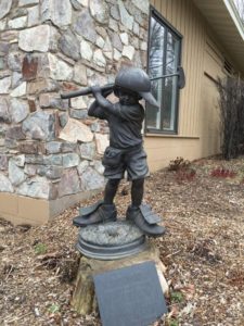 Memorial Statue at the Marquette Golf Club