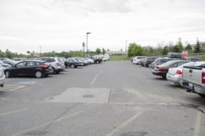 The parking lot was full off cars and people ready to save at Super One Foods