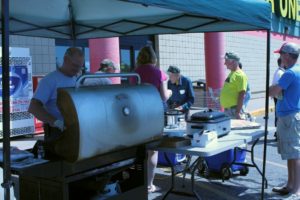 Hot Grill at Cookout
