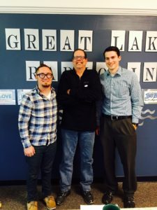 Ryan Ranguette, John Thomsen and Blaise Zimmer