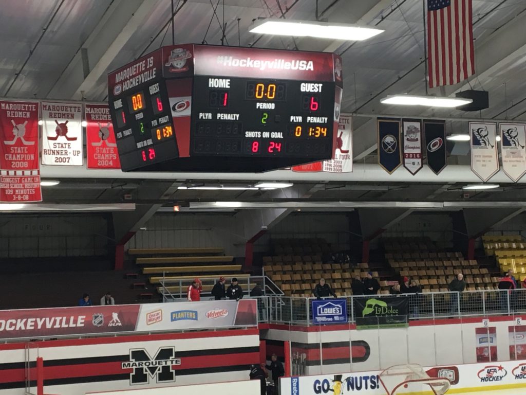 The final score