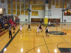 Fast break action