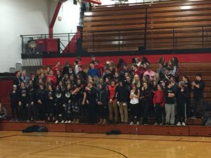 The Redmen defeat the Flivvers at Marquette Senior High School 51-32 on Good Time Oldies 97.5 GTO!