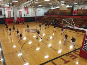 The Marquette Redettes defeated the Gladstone Braves 57-45 on Tuesday, January 17th on Good Time Oldies 97.5 GTO!