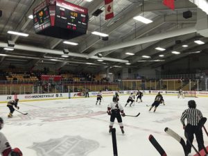 The Marquette Redmen Hockey team defeats the Kingsford Flivvers 6-3 for the Big Game of the Week on 103-FXD - Thursday, March 2nd.