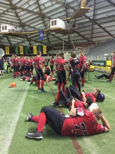 Players Getting Ready For Pictures