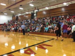 Thanks for everyone coming out to support this year's Redmen and Redettes.