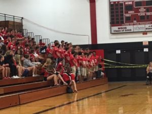The Marquette Redmen Football team!