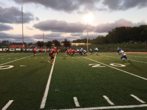 Our first play from scrimmage.