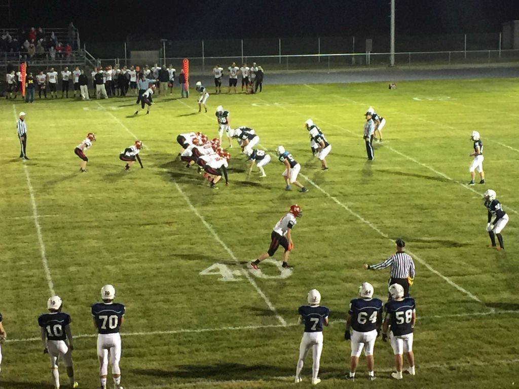 Redmen under center.