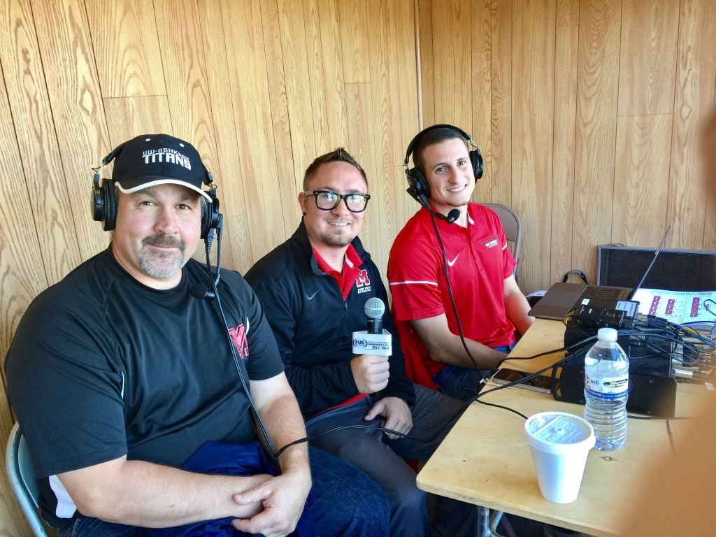 Pete, Ryan, Luke getting ready to call them game.