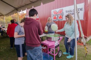 They even had cotton candy!