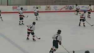 Your Redmen pregame warm-up