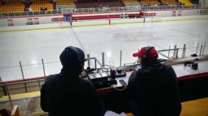 John and Joe during the intermission