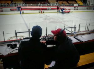 John Thomsen and Joe Gaffney getting ready to bring you the call on 103 FXD.
