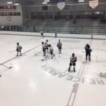 Marquette getting set for the game