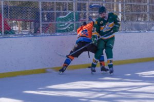 If you would like give a donation to help erect a roof over Lions Field Ice Rink, visit the Marquette Township Hall.