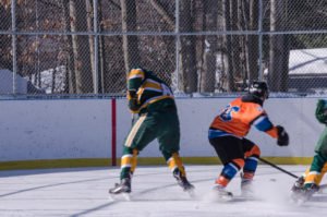 They weren't use to such soft ice.