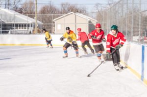 All of the teams did a great job on the ice.