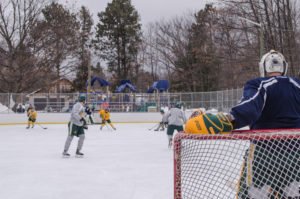 Thanks to the Marquette Charter Township for letting the NMU Hockey team play at Lions Field.