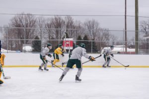 Both teams played hard in today's game.