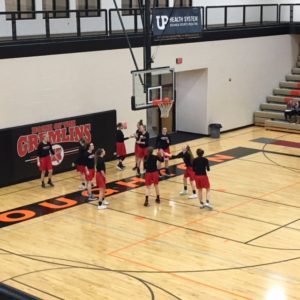 The Marquette Redettes were defeated by the Houghton Gremlins in Houghton 55-61 on Good Time Oldies 97.5 GTO