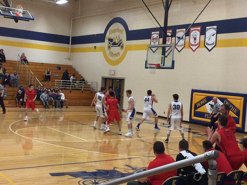 The Flivvers get the defensive board