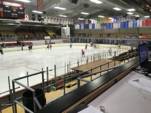 The Marquette Redmen and the Houghton Gremlins at Lakeview Arena