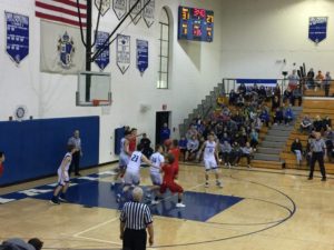 The Marquette Redmen defeat the Ishpeming Hematites Basketball Team 55-41 improving their record to 10-5 on the season!
