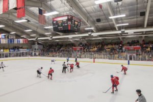 The Heat leads going into the second period, 2-1