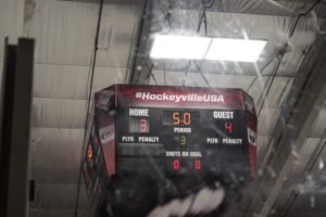The Pigs scored another goal bringing the game to 3-4