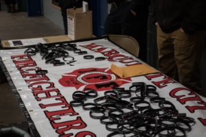The Marquette City Firefighters are promoting No One Fights Alone.