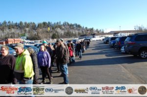 Crowds, Lines, Full Parking Lots, and setup at the beginning of the night!