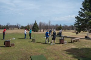 Test out your stroke against the brisk Marquette wind!