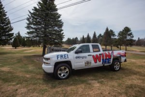 Win this truck! Register for your chance at Demo Day at the Marquette Golf Club.