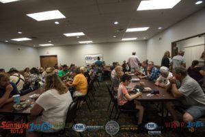 We had almost a full house tonight.