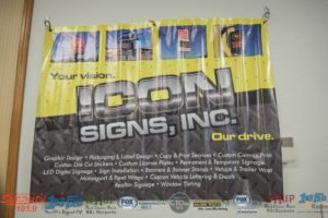 Big thanks to Icon Signs for printing all of our signage and doing the decals for the truck.