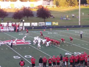 The Redmen host the Blue Devils at Hart Stadium.