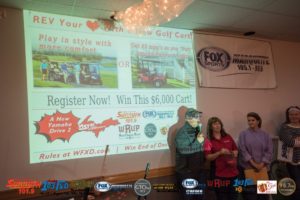The big reveal! Our next giveaway will be a Golf Cart from Meyer Yamaha.