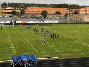 The Kingsford Flivvers host the Marquette Redmen.