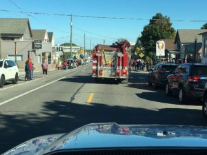 The parade boosts fans' spirits heading into the 2018 Homecoming game.
