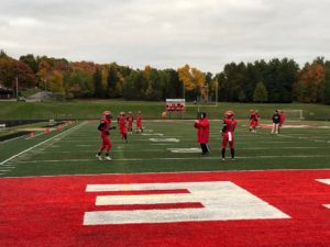 The Redmen take on Gladstone at home.