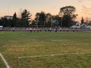 The Marquette Redmen take on the Menominee Maroons on a crisp October evening.