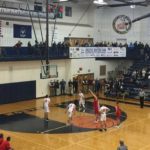 The Marquette Redmen were on the road against the Bulldogs in Petoskey.