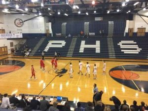 It was the Marquette Redmen vs the Brighton Bulldogs.